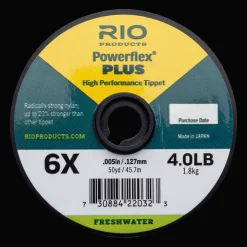 Powerflex Plus Tippet 6X 0,12Mm/1,8Kg 46 Tafsmaterial
