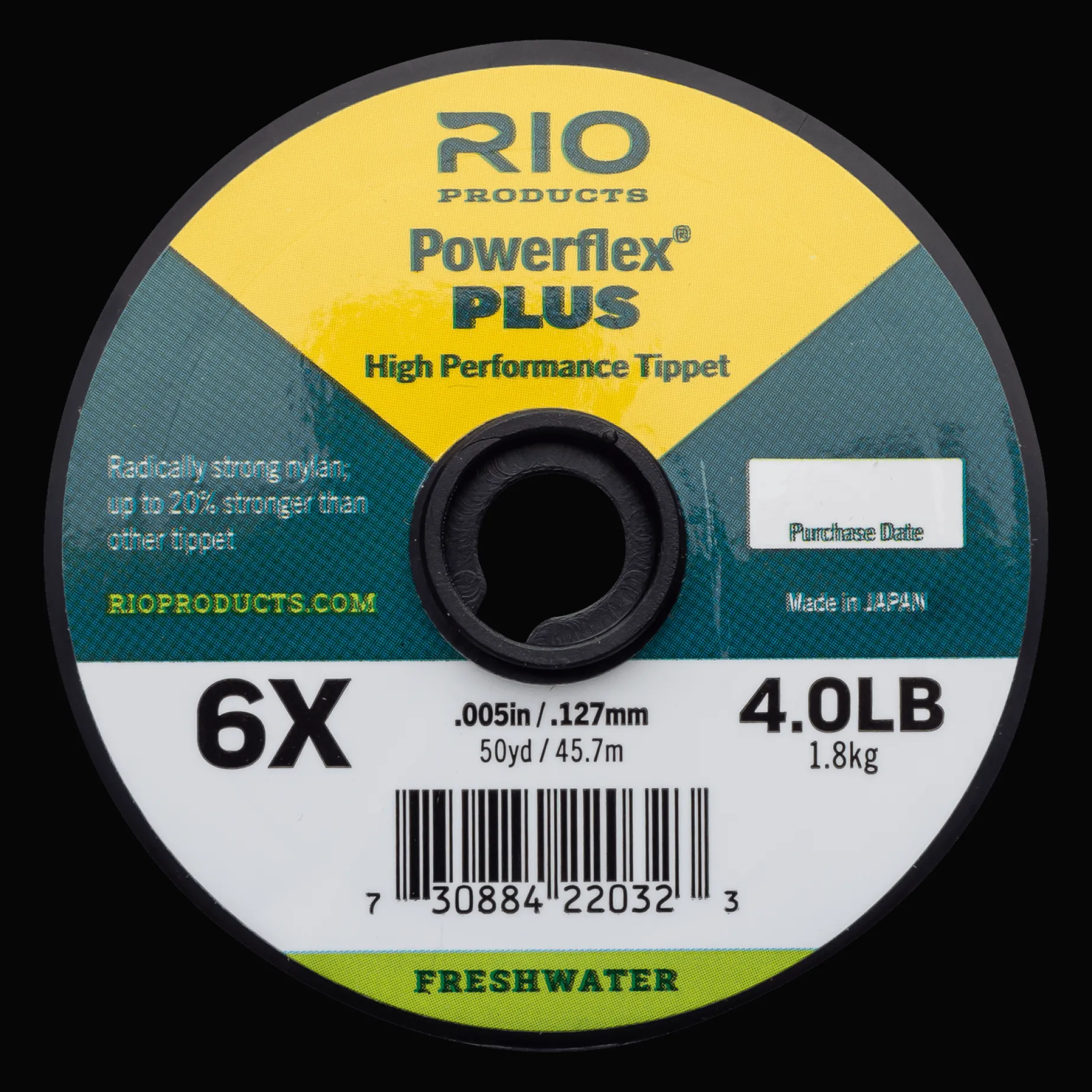 Powerflex Plus Tippet 6X 0,12Mm/1,8Kg 46 Tafsmaterial