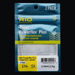 Powerflexplus Leader 9Ft 5X 0.15Mm / 2.7Kg, Tafs