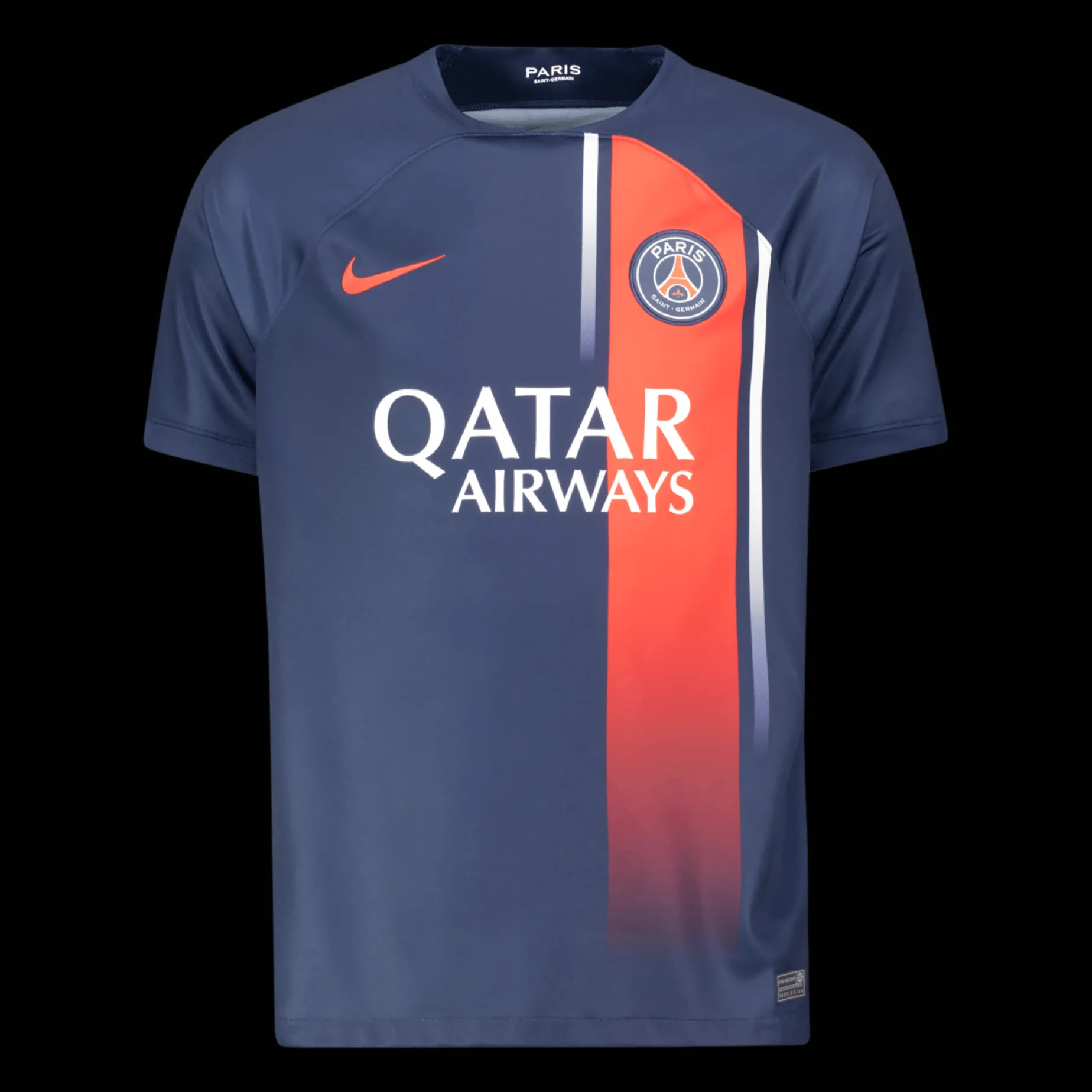 Psg Dri-Fit Stadium Jersey Short Sleeve Home 23/24, Fotbollstroja, Herr
