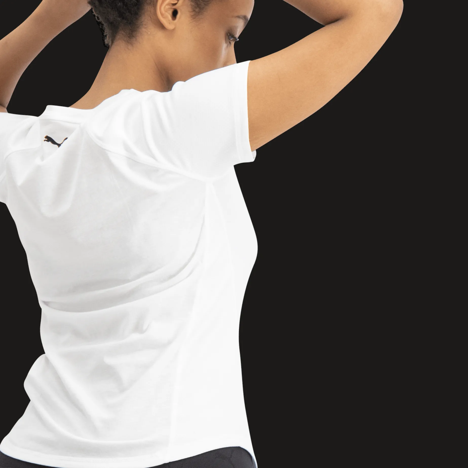 Puma Fit Logo Tee, Traningstroja Dam