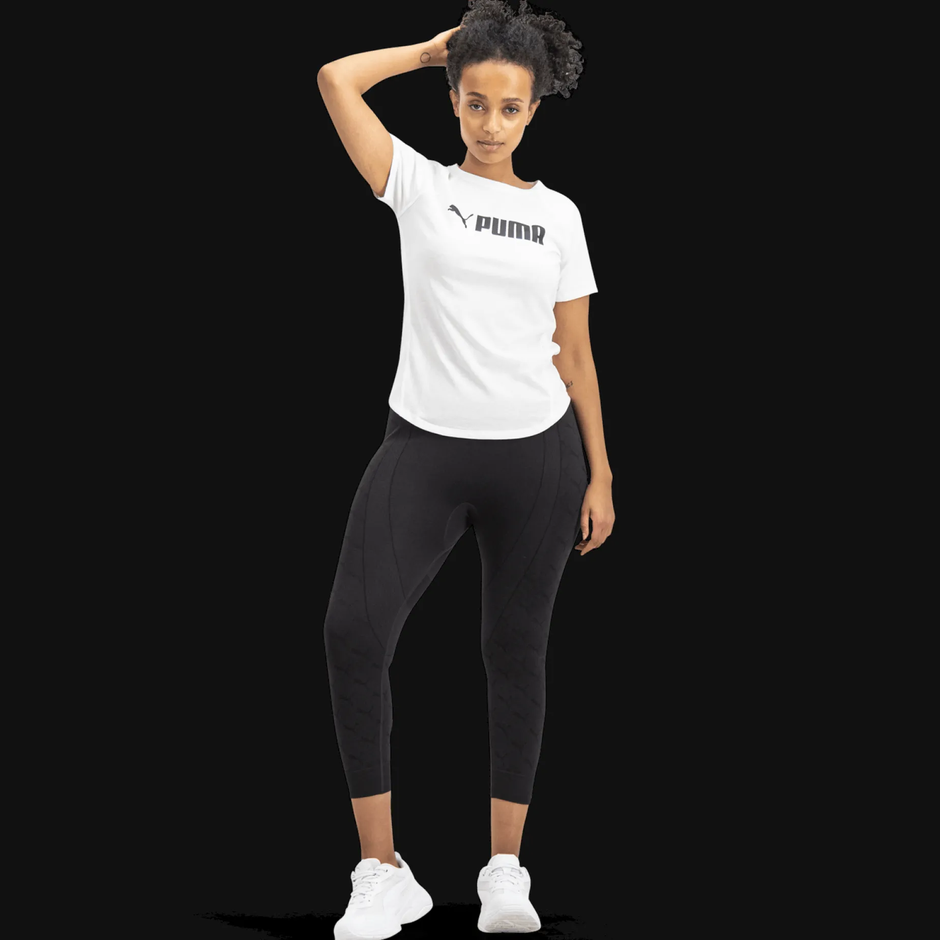 Puma Fit Logo Tee, Traningstroja Dam