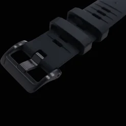 Quickfit 22 Mm Black Silicone Band, Klockarmband, Silikonarmband