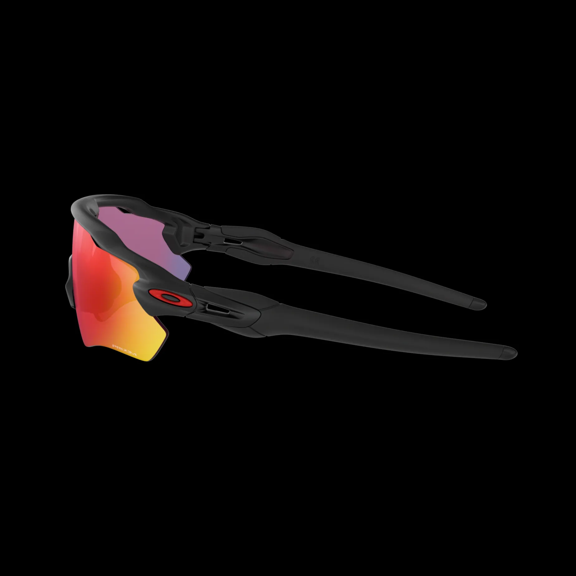 Radar Ev Path Matte Black W/ Prizm Road, Skid-/Cykelglasogon, Unisex