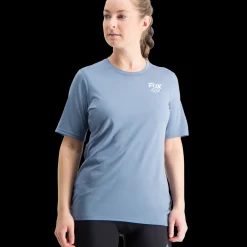 Ranger Short Sleeve Fox Logo Jersey, Cykeltroja Dam