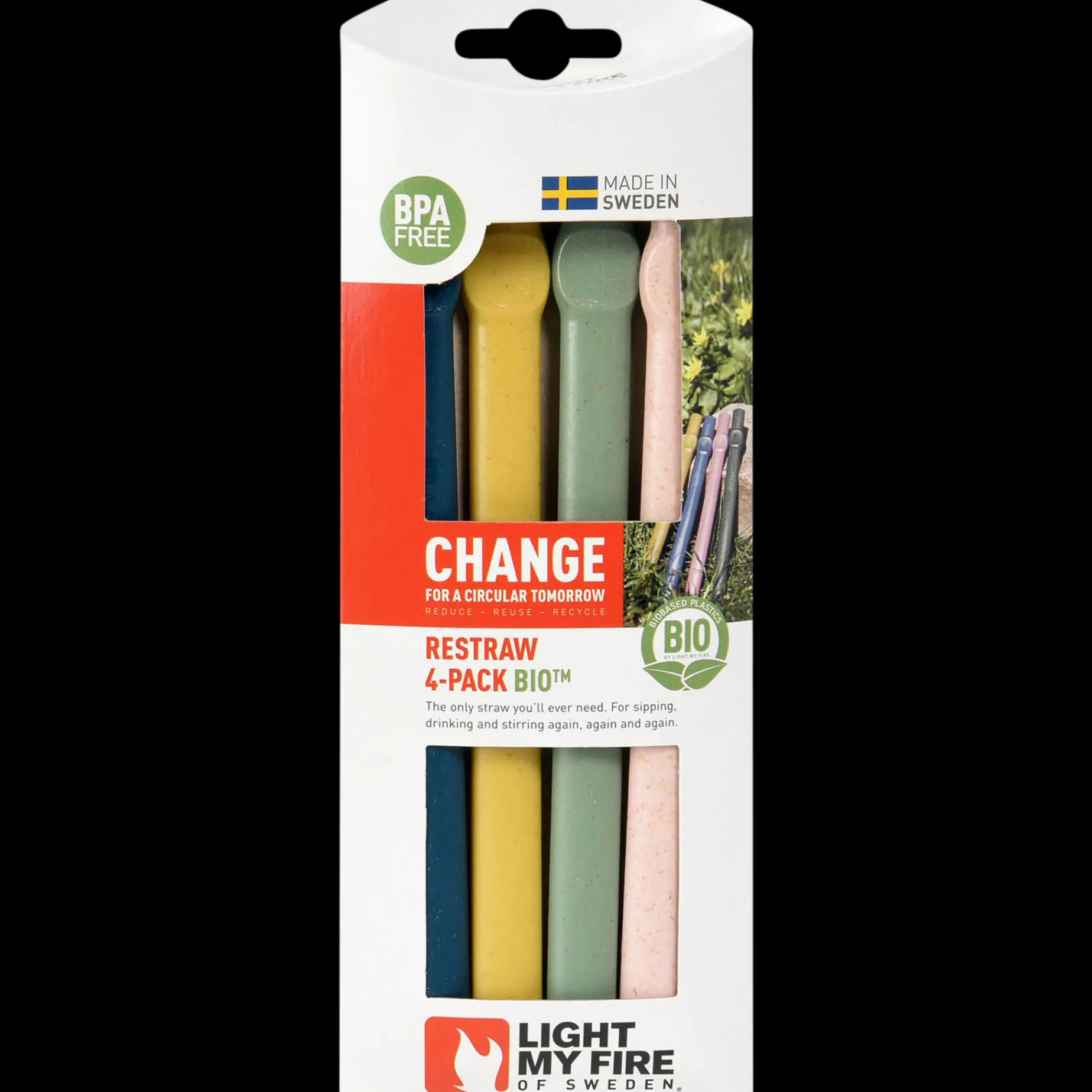 Restraw 4-Pack, Sugror