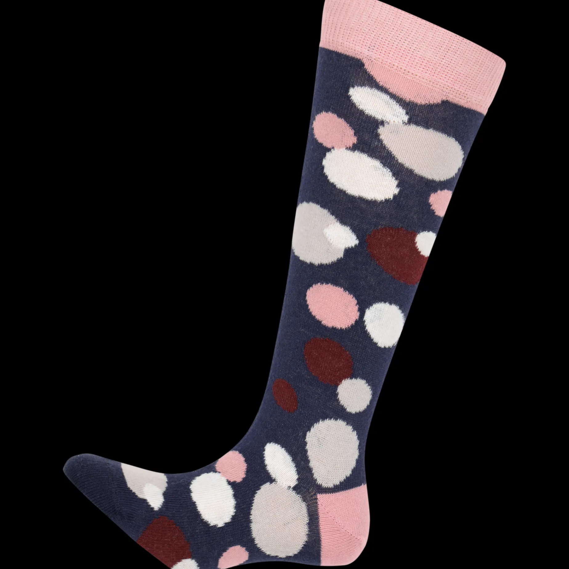 Ridstrumpa Dots Marin, Strumpor