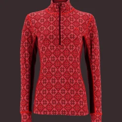 Rose Half Zip, Ulltroja, Dam