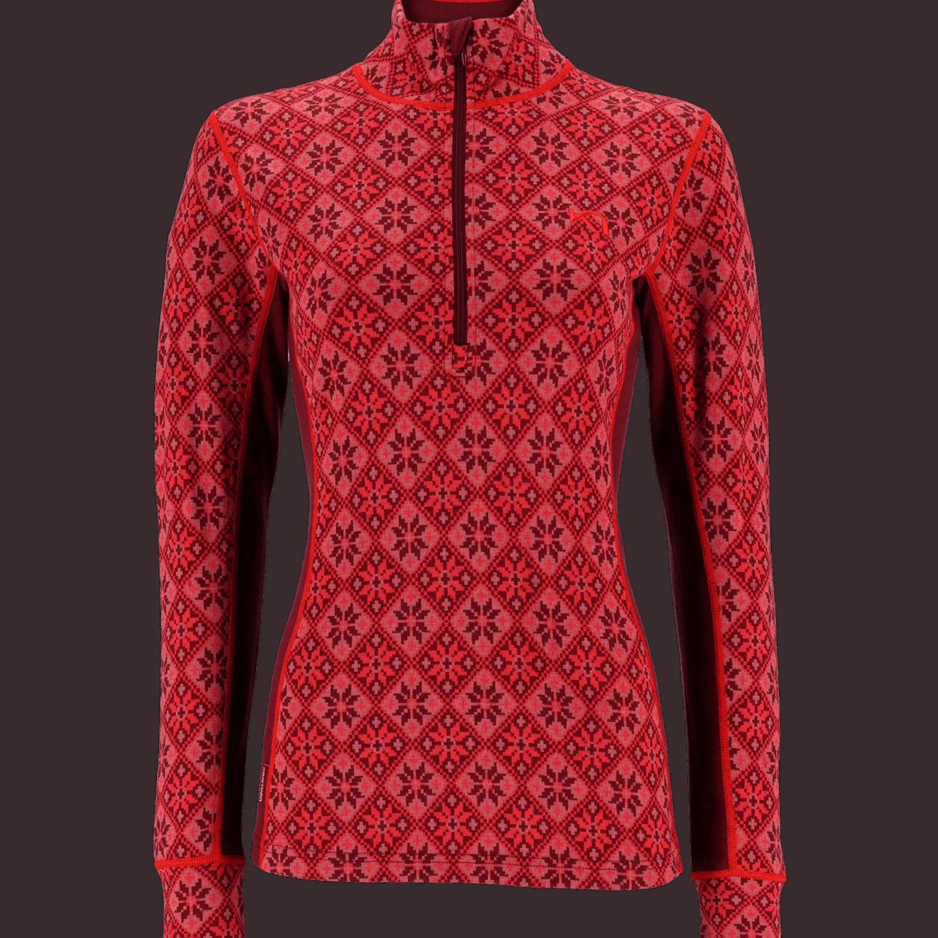 Rose Half Zip, Ulltroja, Dam