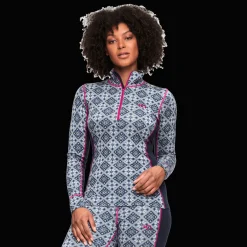 Rose Half Zip, Ulltroja, Dam