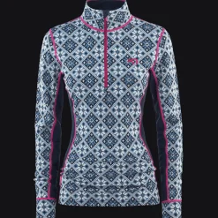 Rose Half Zip, Ulltroja, Dam