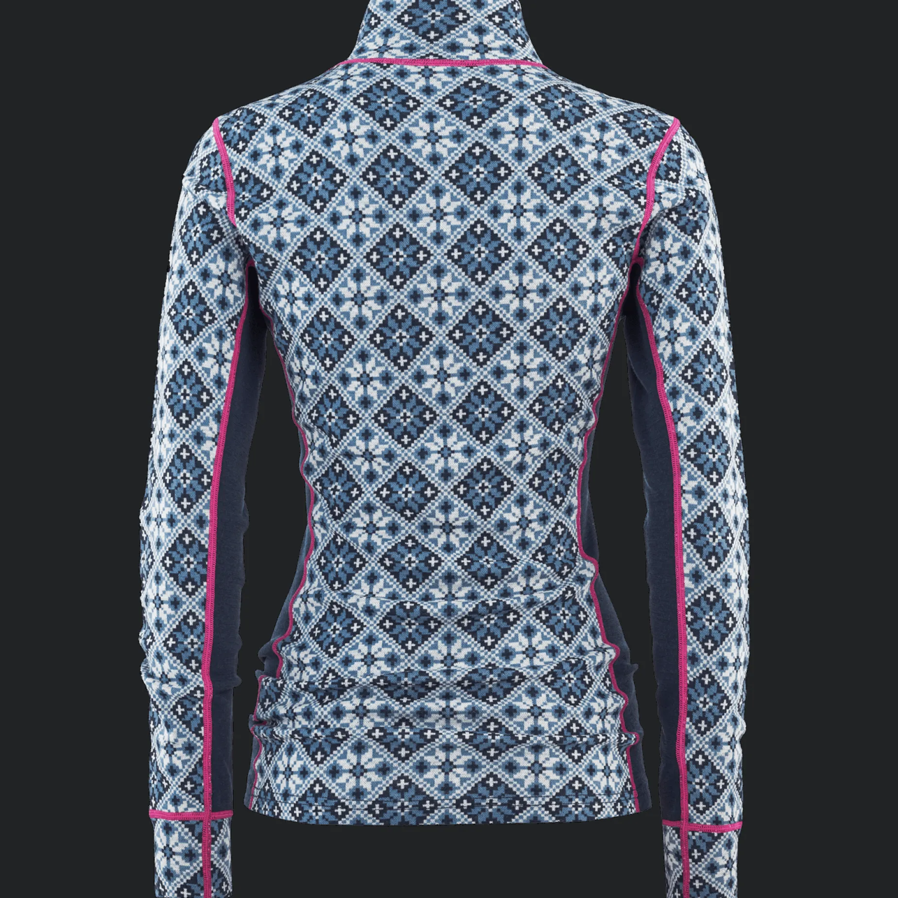 Rose Half Zip, Ulltroja, Dam