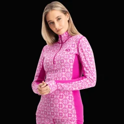 Rose Half Zip, Ulltroja, Dam