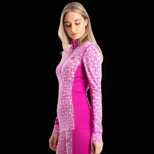 Rose Half Zip, Ulltroja, Dam