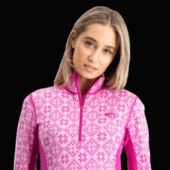 Rose Half Zip, Ulltroja, Dam