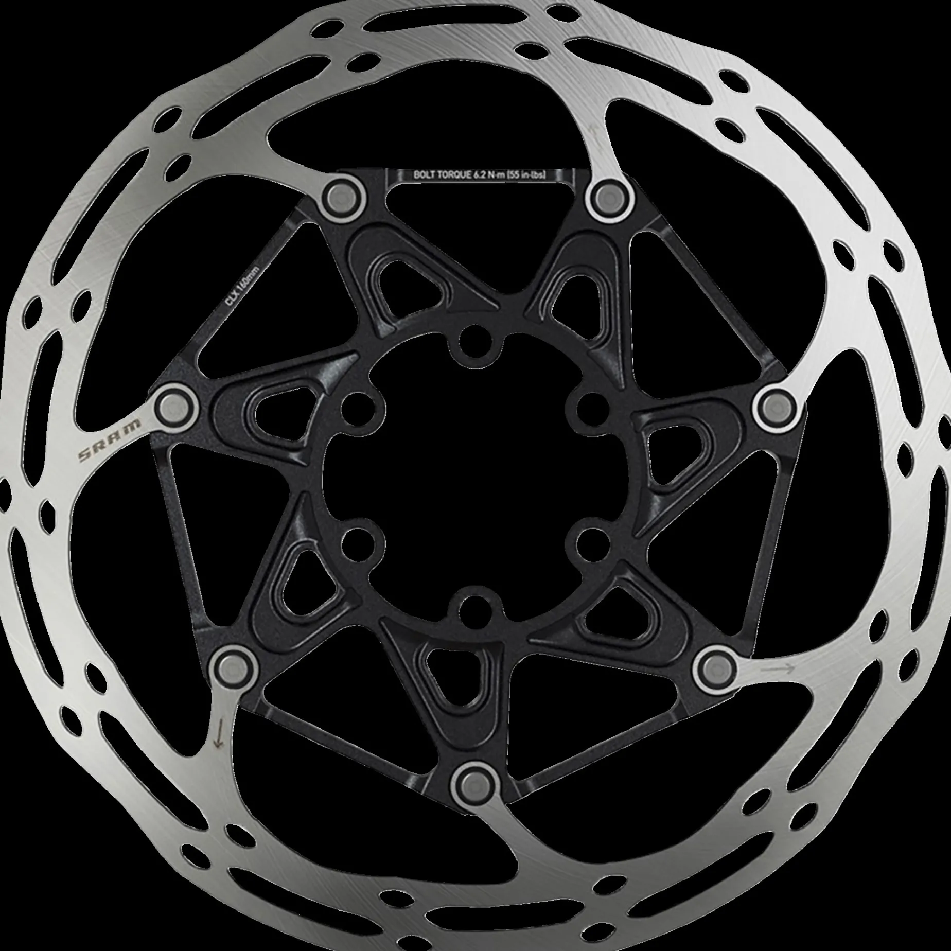 Rotor Centerline 2 Piece 6-Bolt 160 Mm, Bromsskiva 6-Bultars
