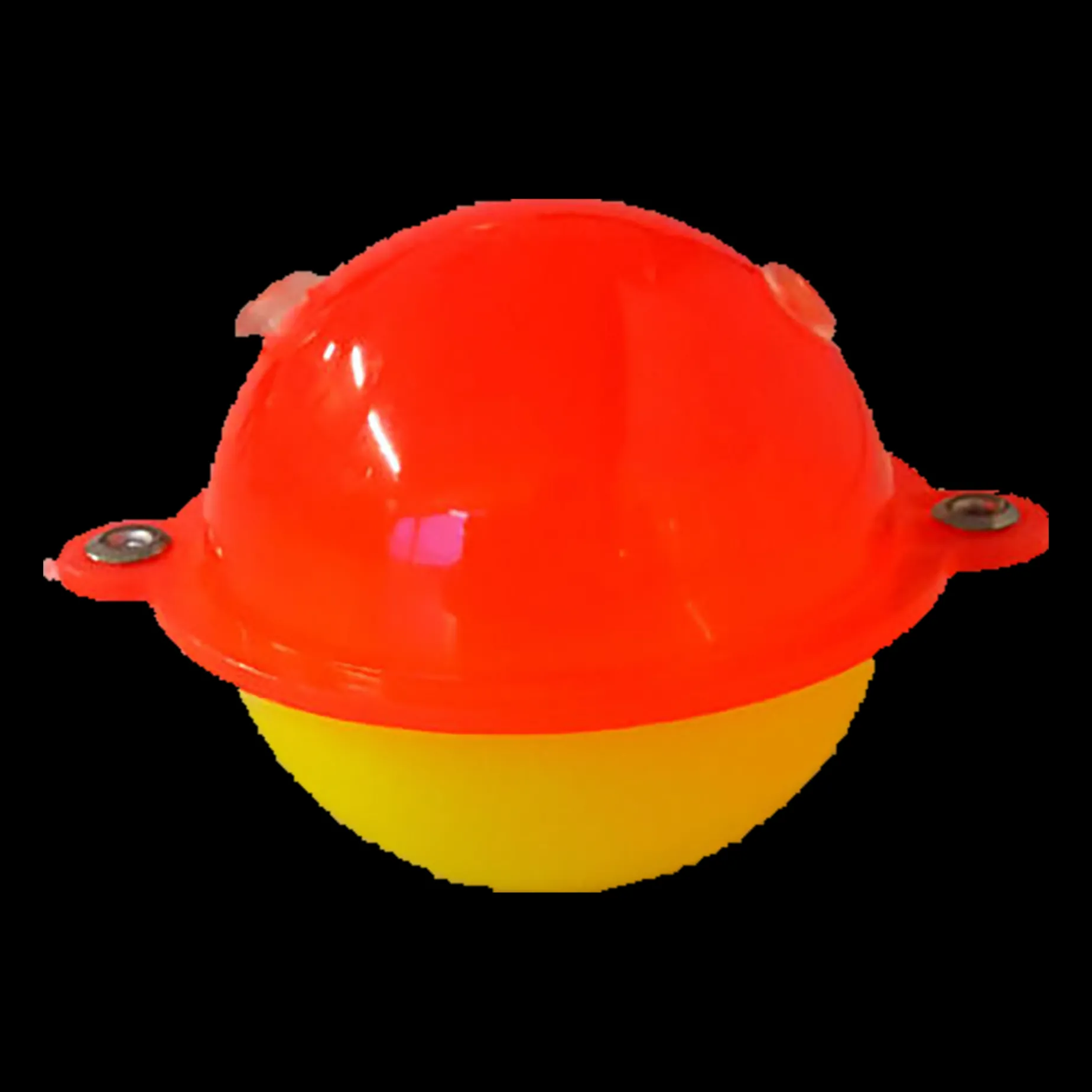 Round 40Mm 2-P Yellow/Round, Plastkula