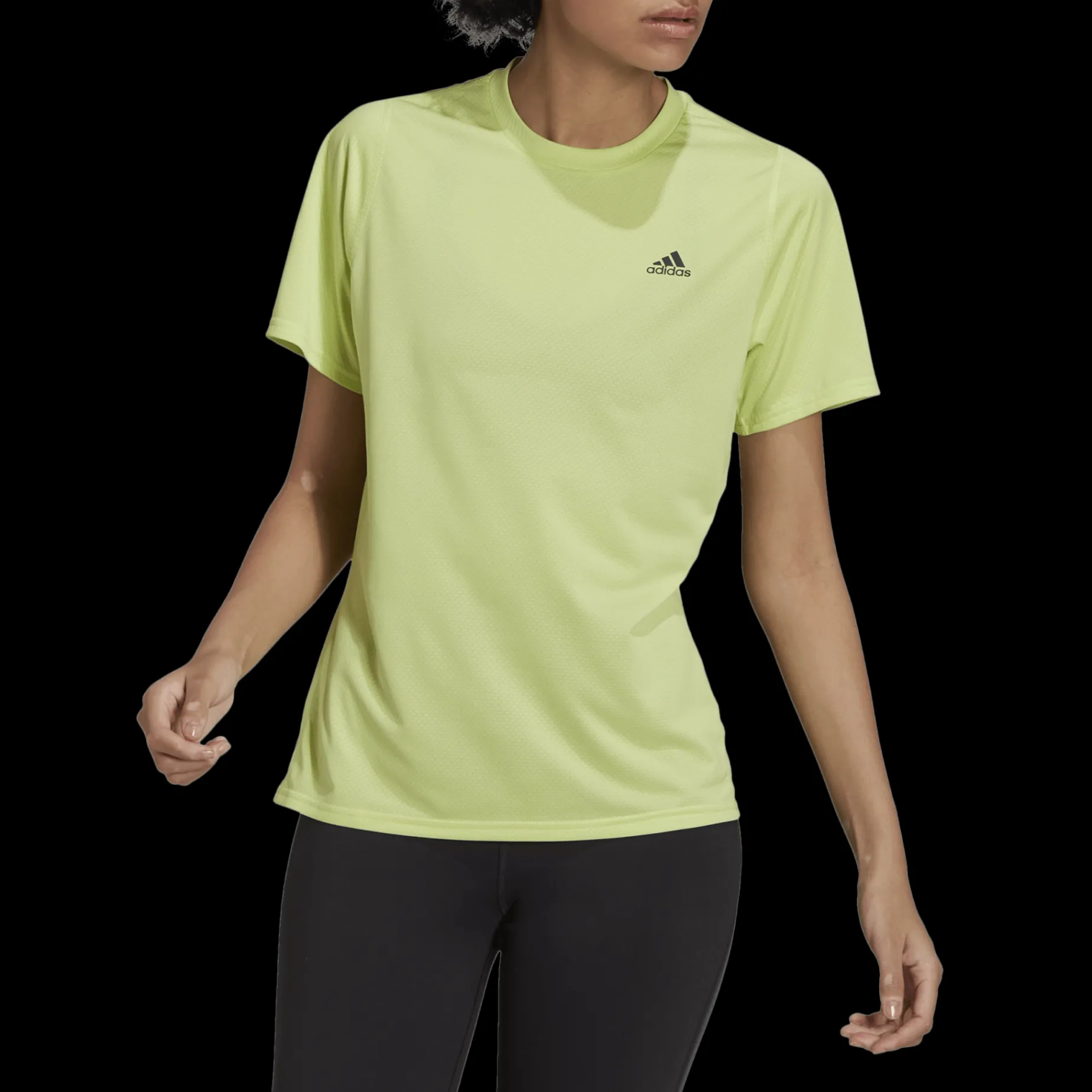 Run Icons 3Bar Running Tee, T-Shirt Dam