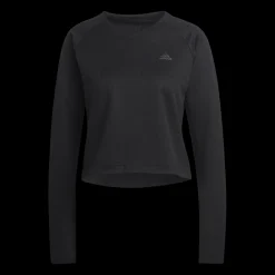 Run Icons 3-Stripes Warm Long-Sleeve Top, Traningstroja Dam