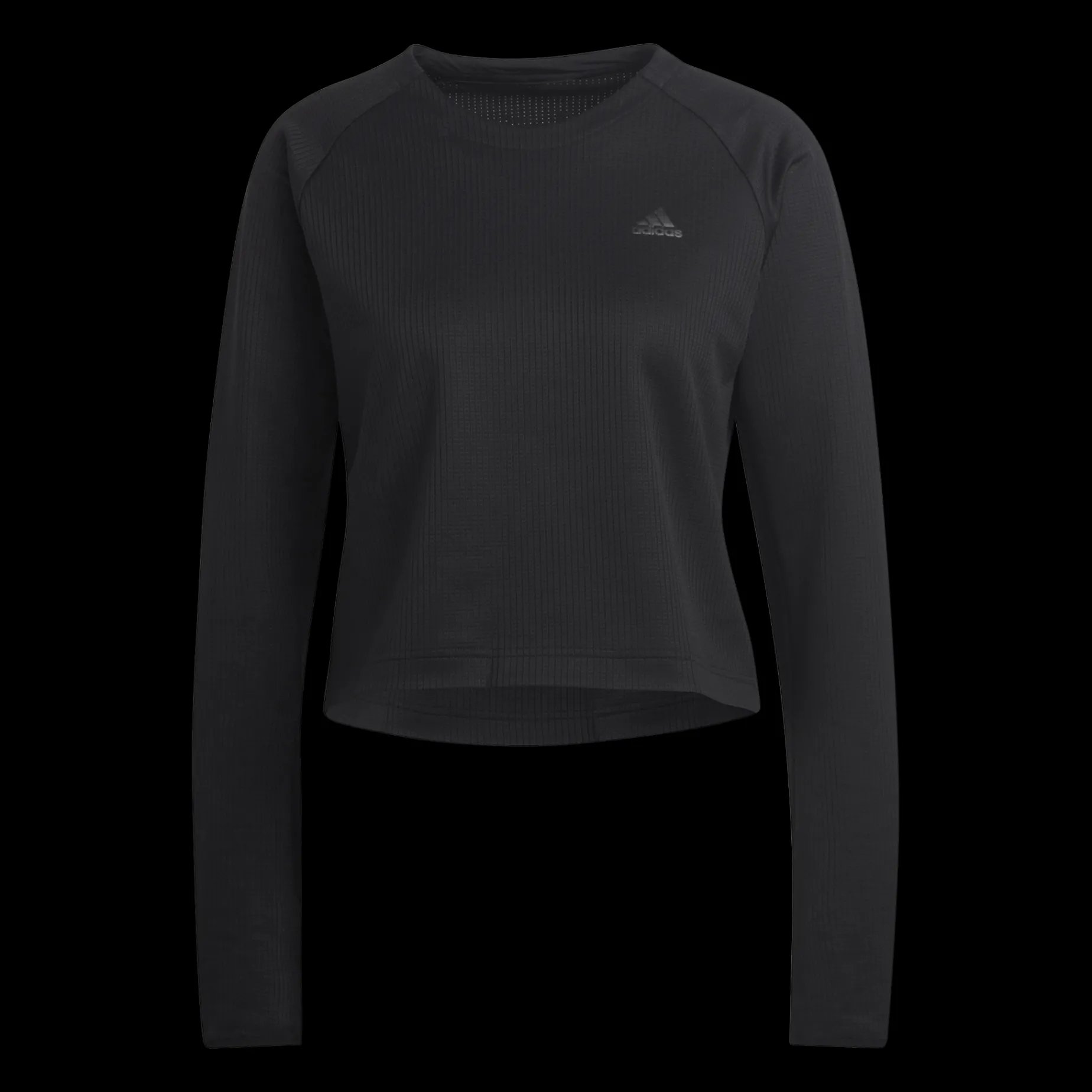 Run Icons 3-Stripes Warm Long-Sleeve Top, Traningstroja Dam