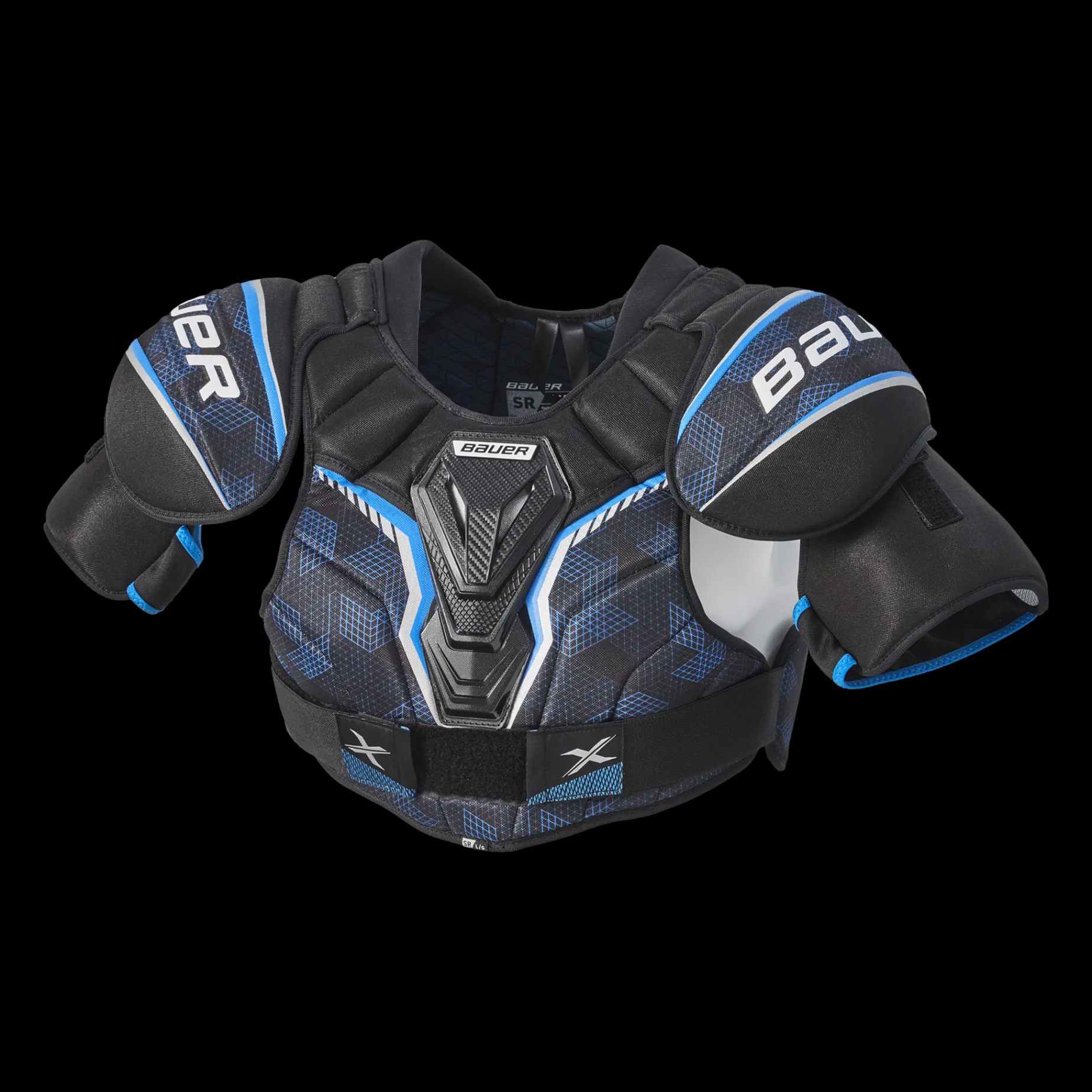 S21 Bauer X Shoulder Pad - Int 23/24, Axelskydd Intermediate