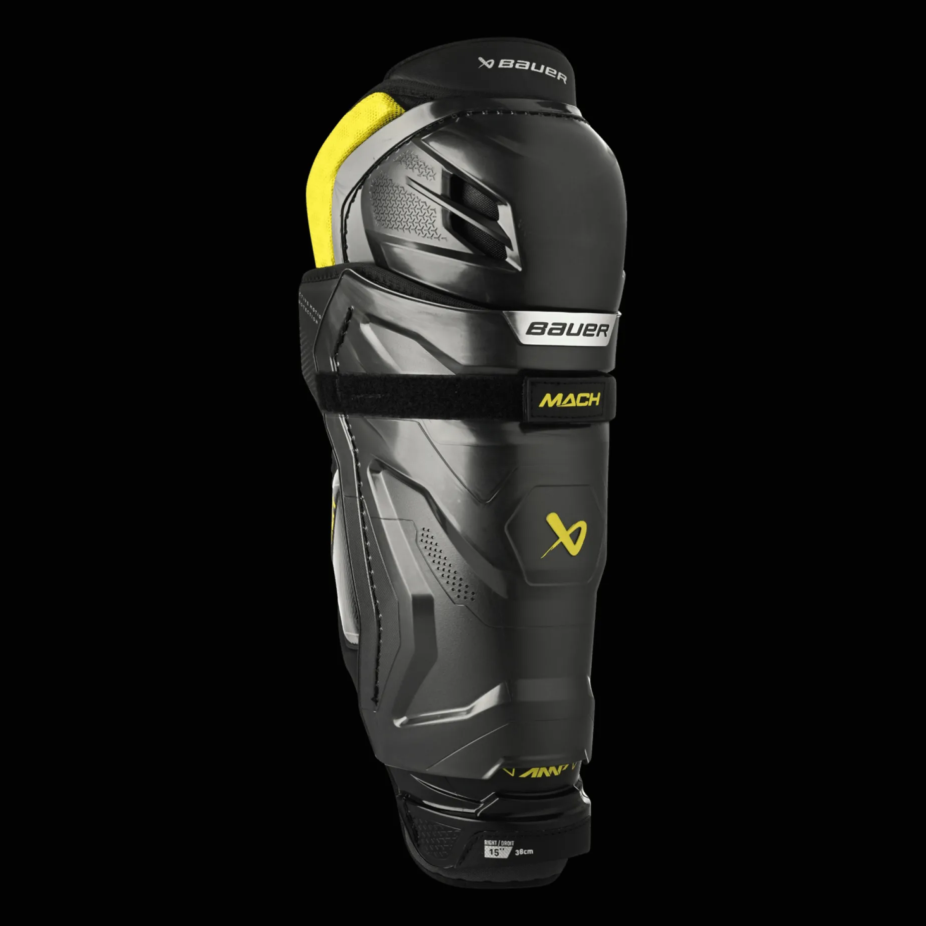S23 Supreme Mach Shin Guard 23/24, Benskydd For Hockey, Intermediate