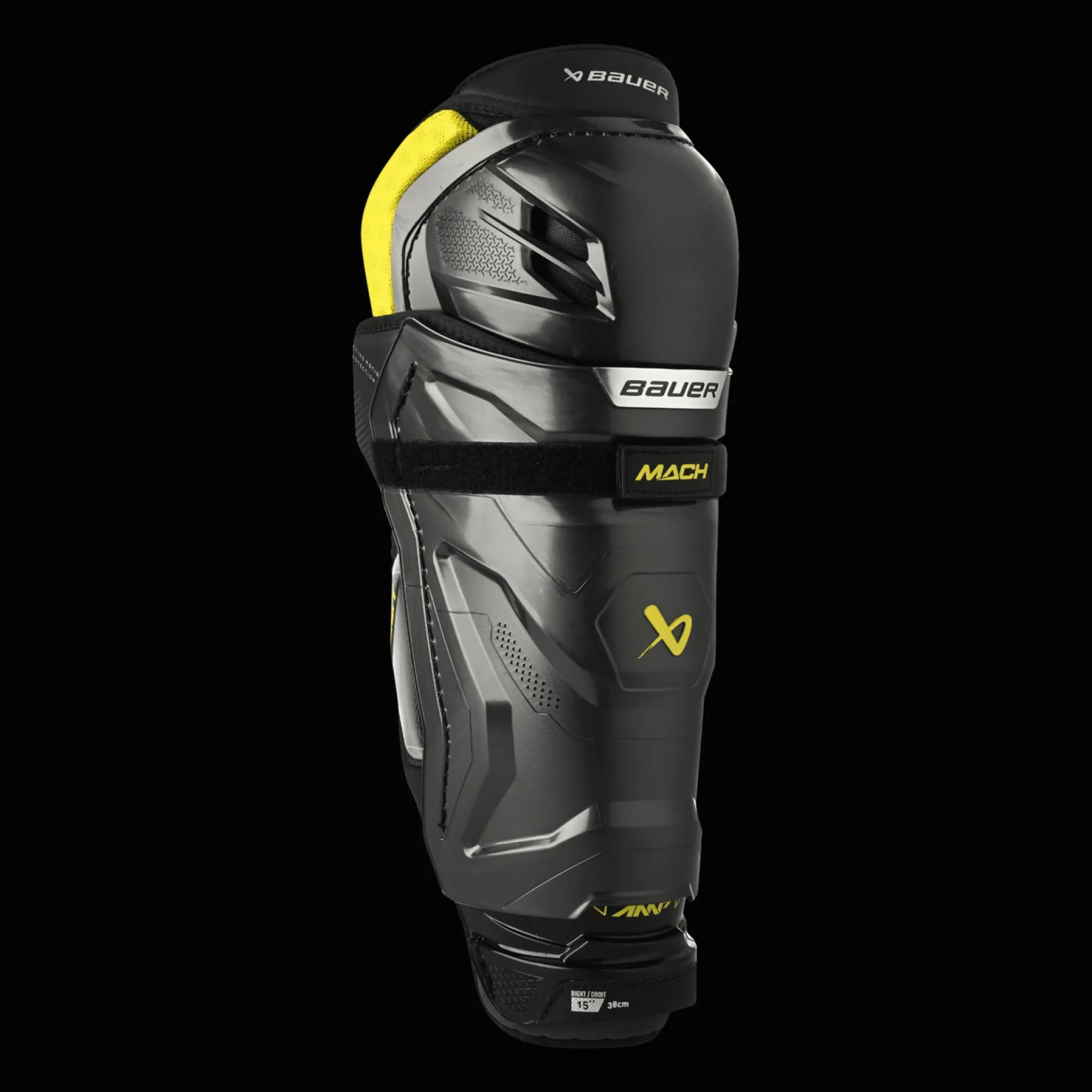 S23 Supreme Mach Shin Guard 23/24, Benskydd For Hockey, Senior