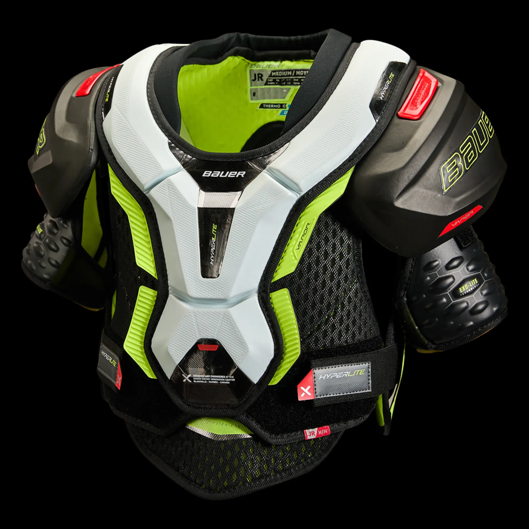 S22 Vapor Hyperlite Shoulder Pad - Jr 23/24, Axelskydd Junior