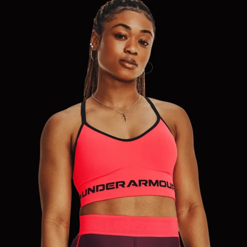 Seamless Low Long Bra, Sport-Bh, Dam