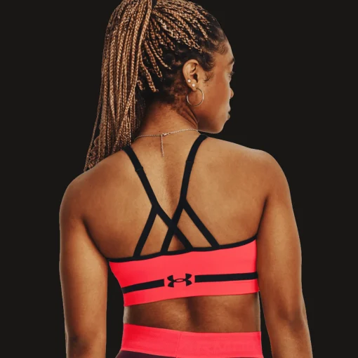 Seamless Low Long Bra, Sport-Bh, Dam