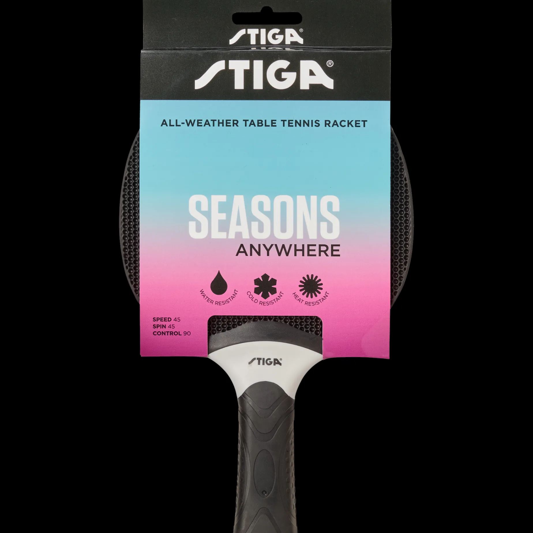 Season Anywhere, Bordtennisracket