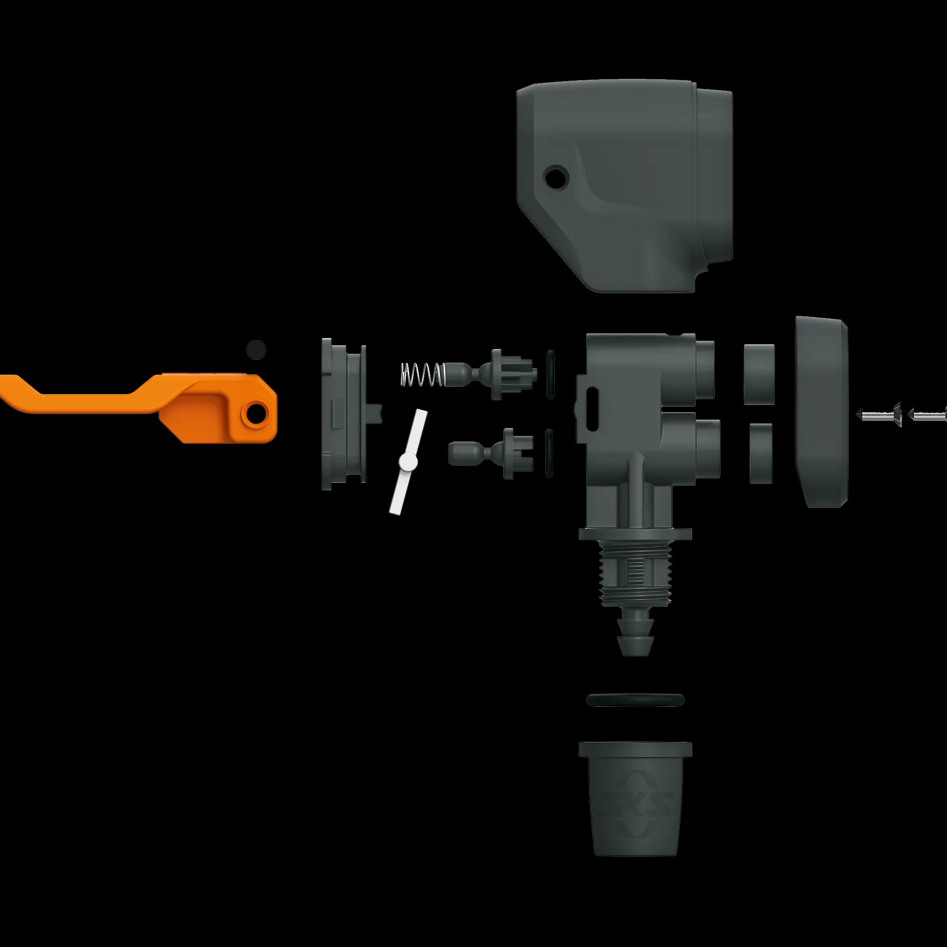 Sks Multivalve Head For Floorpumps, Pumphuvud
