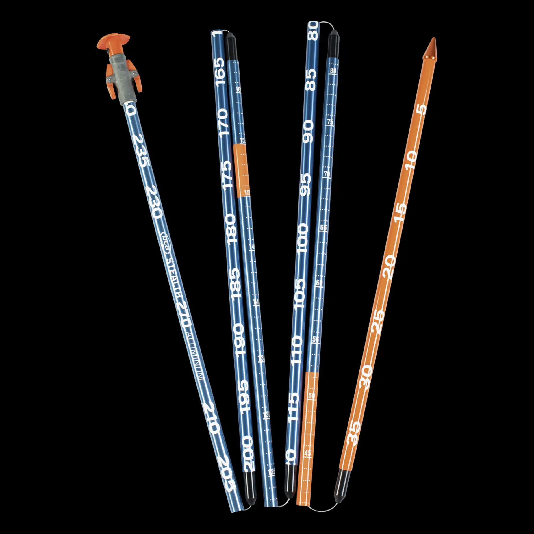 Snow Safety Acc. Probe Stealth 270 Blue 22/23, Sokstang