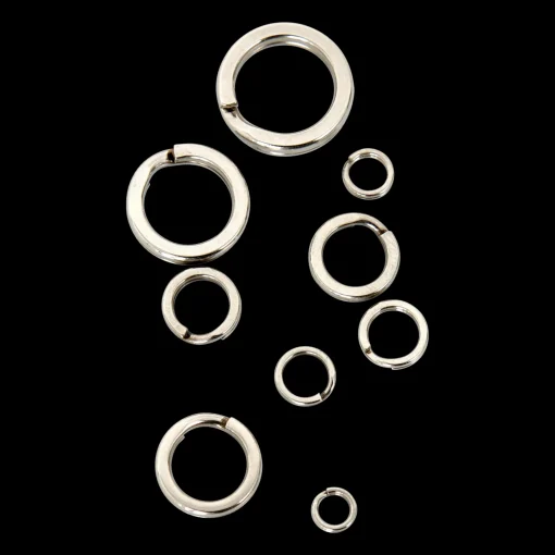 Split Ring Hqsr-9Mm, (15-Pack), Splitring