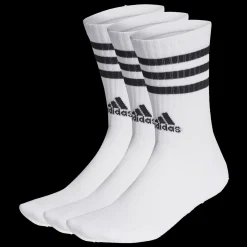 3-Stripes Cushioned Crew Socks 3 Pairs, Tennisstrumpor, Unisex