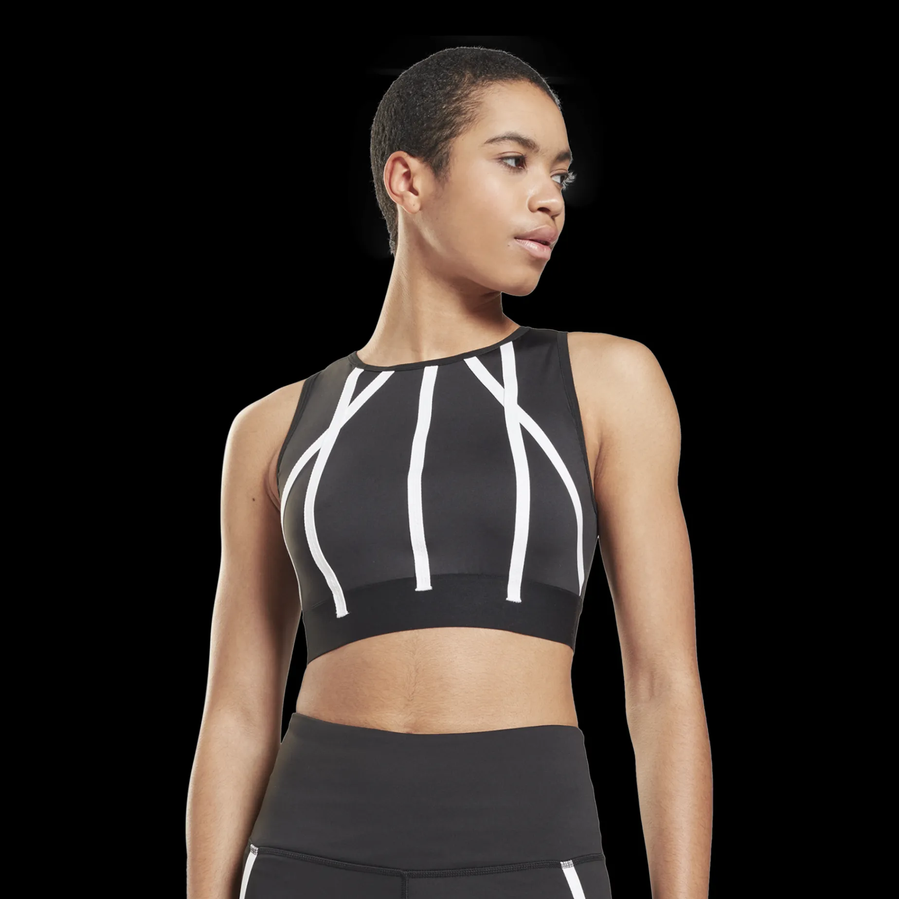 Studio Taped Tank Top, Traningstopp Dam