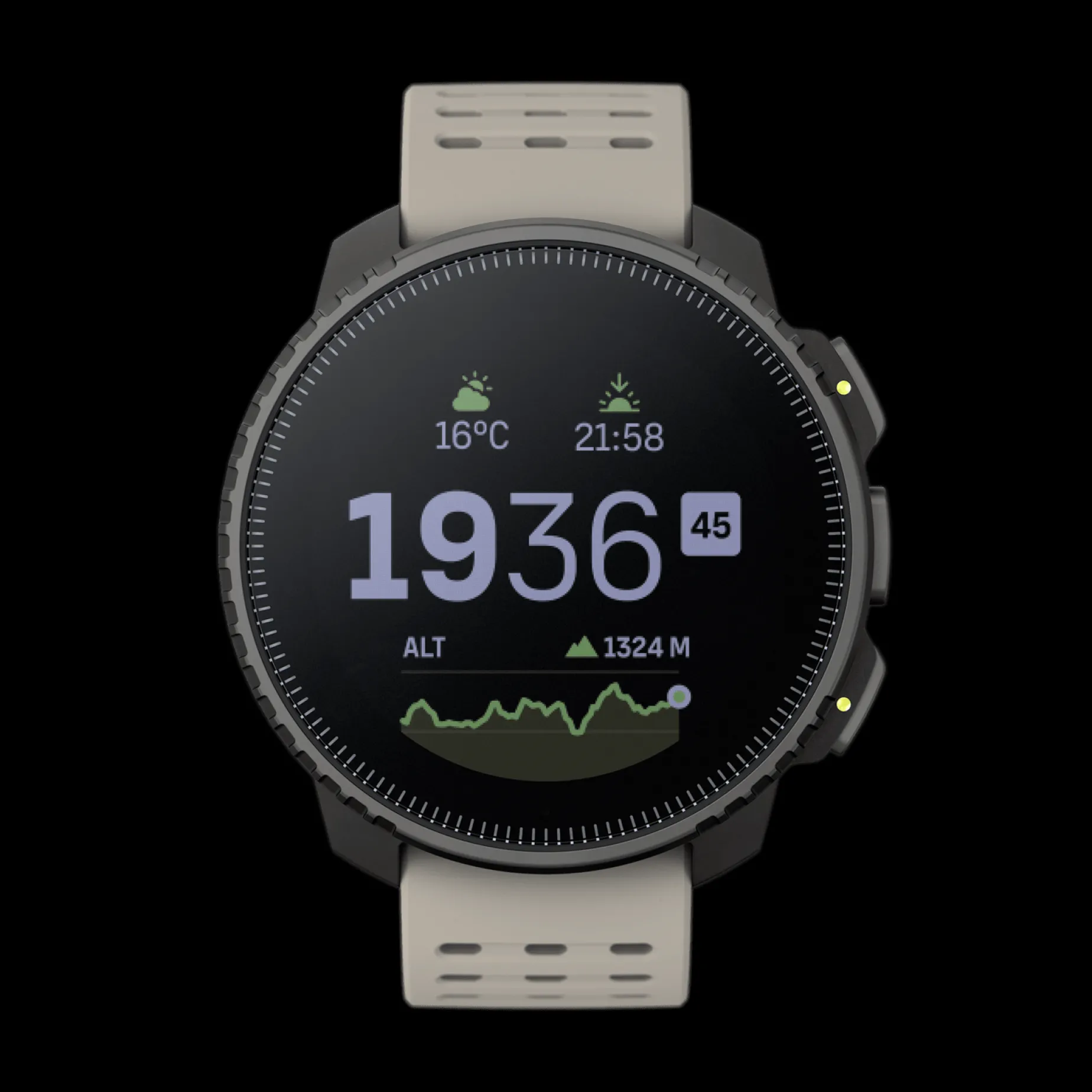 Suunto Vertical Black Sand, Multisportklocka, Smartklocka, Unisex