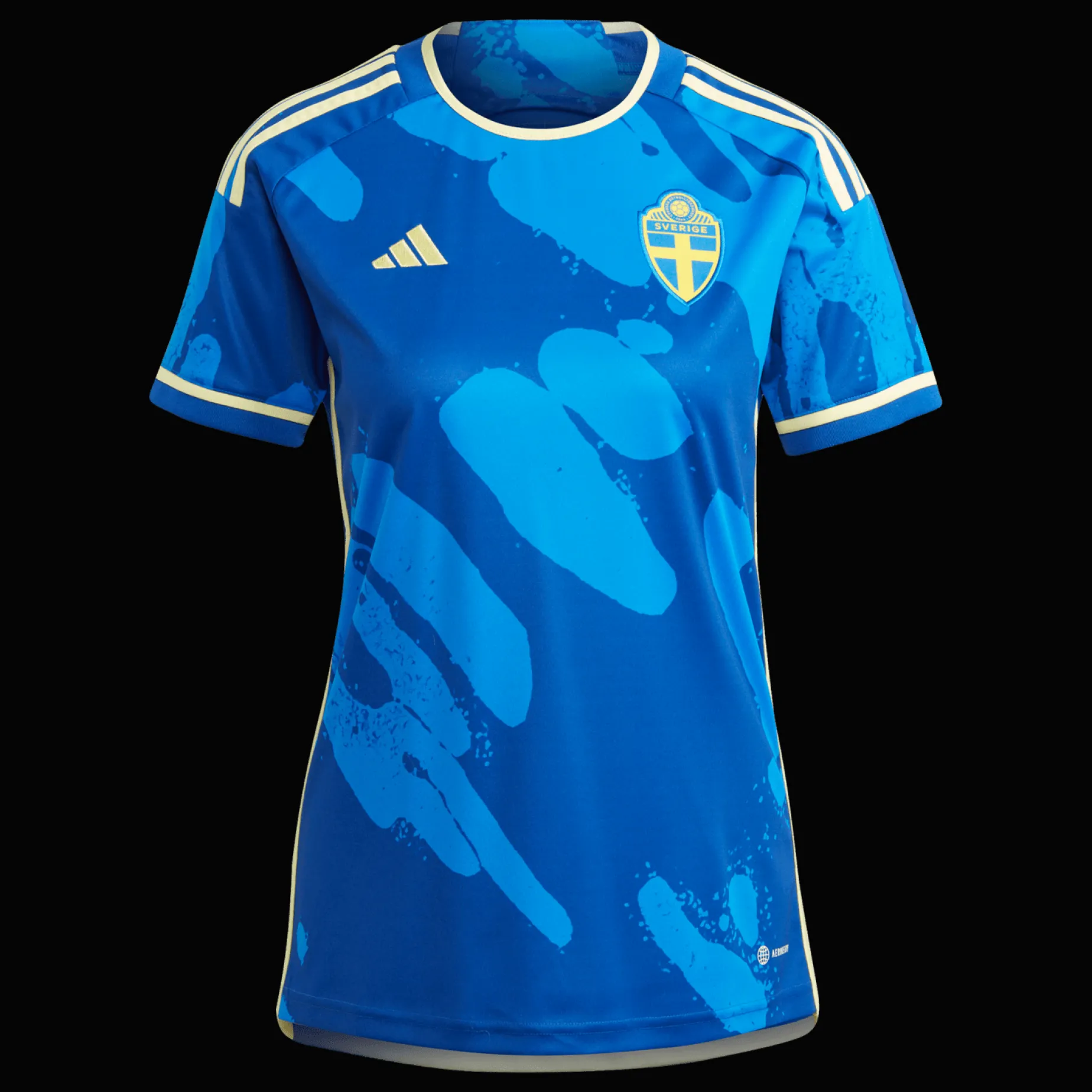 Sweden Away Jersey Women / World Cup 2 023 Fotbollsdrakt, Dam