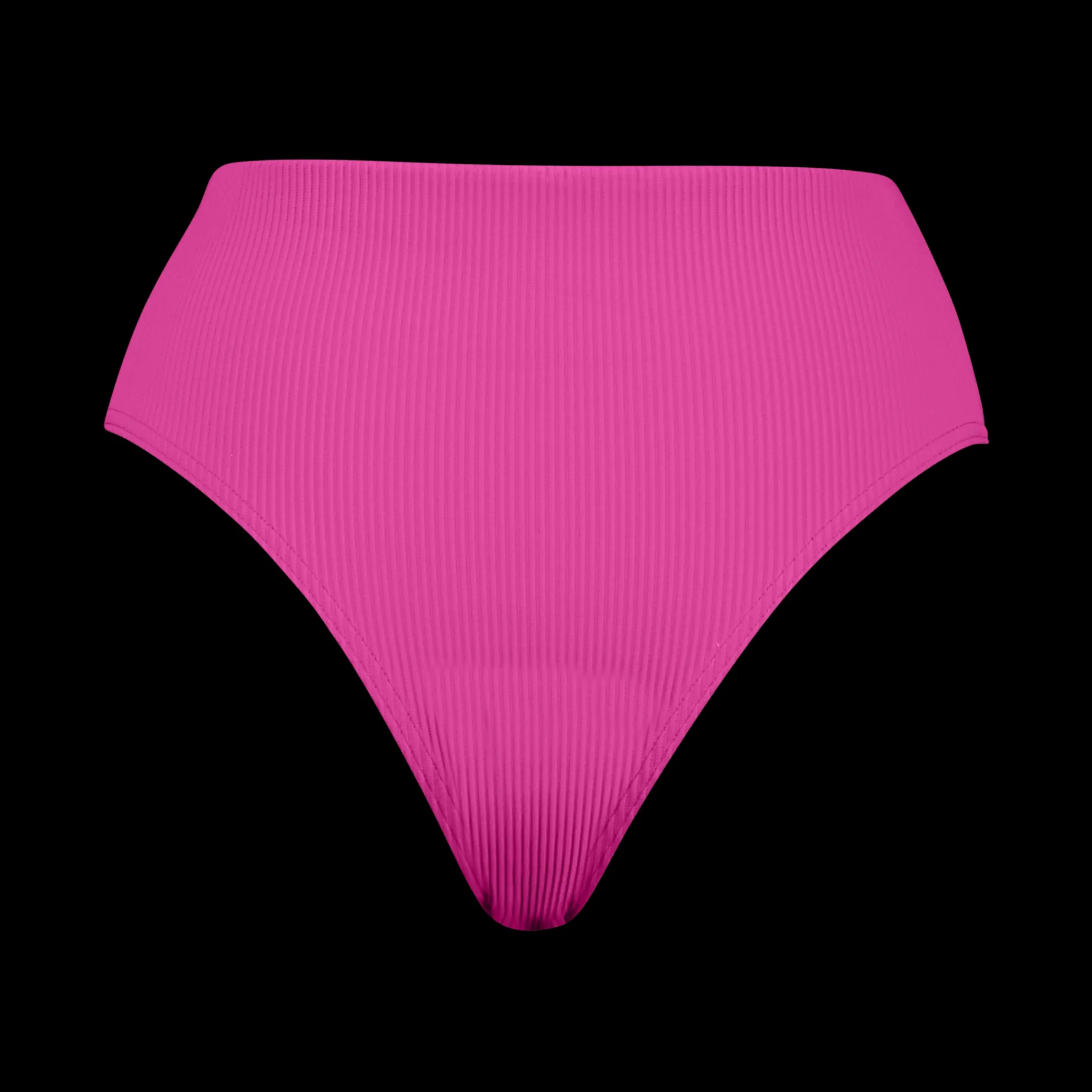 Swim Ribbed High Waist Brief, Bikinibotten, Dam