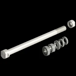 Tacx, E-Thru Axle Skewer 12 Mm X 1 Rear Wheel, Axel For Cykeltrainer