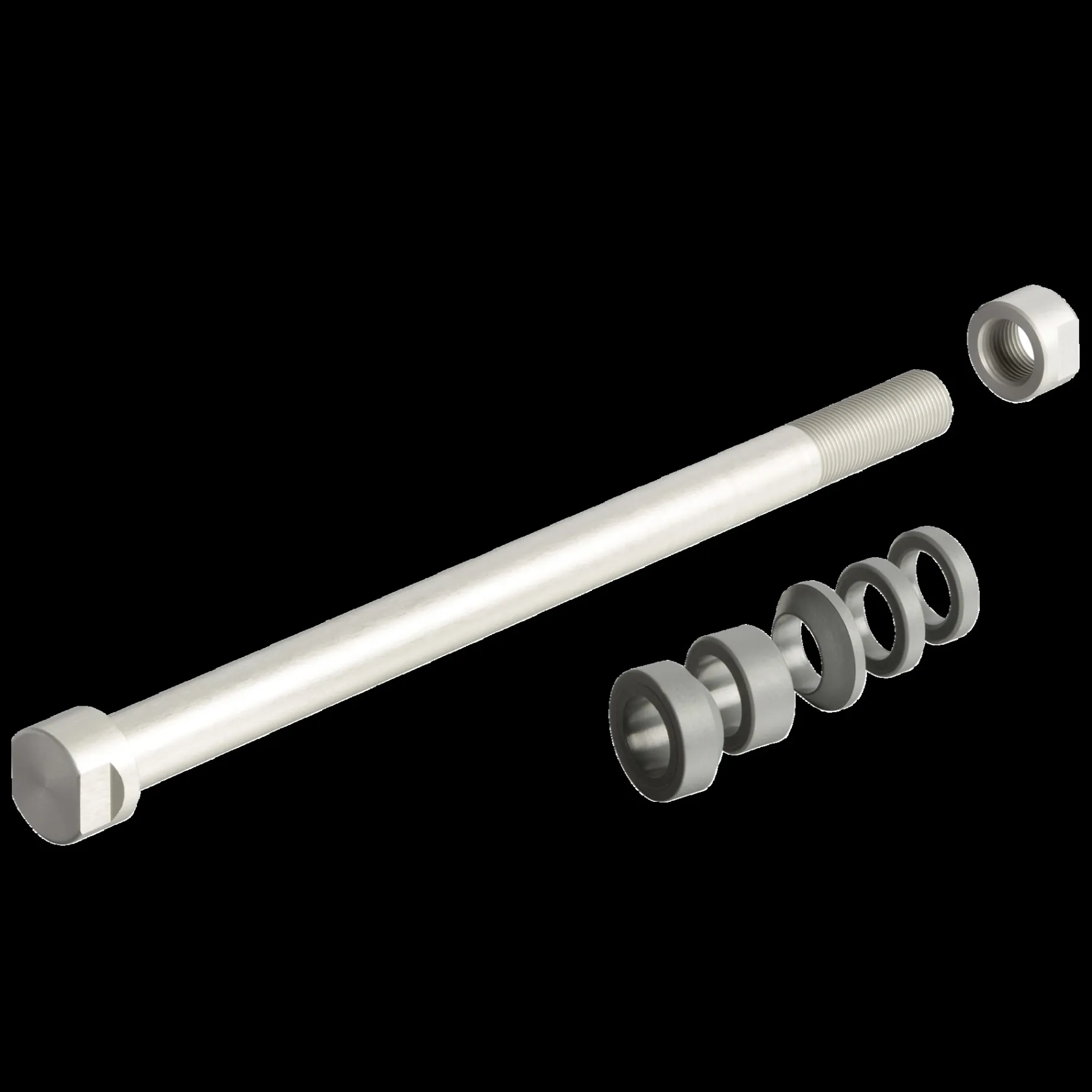 Tacx, E-Thru Axle Skewer 12 Mm X 1 Rear Wheel, Axel For Cykeltrainer