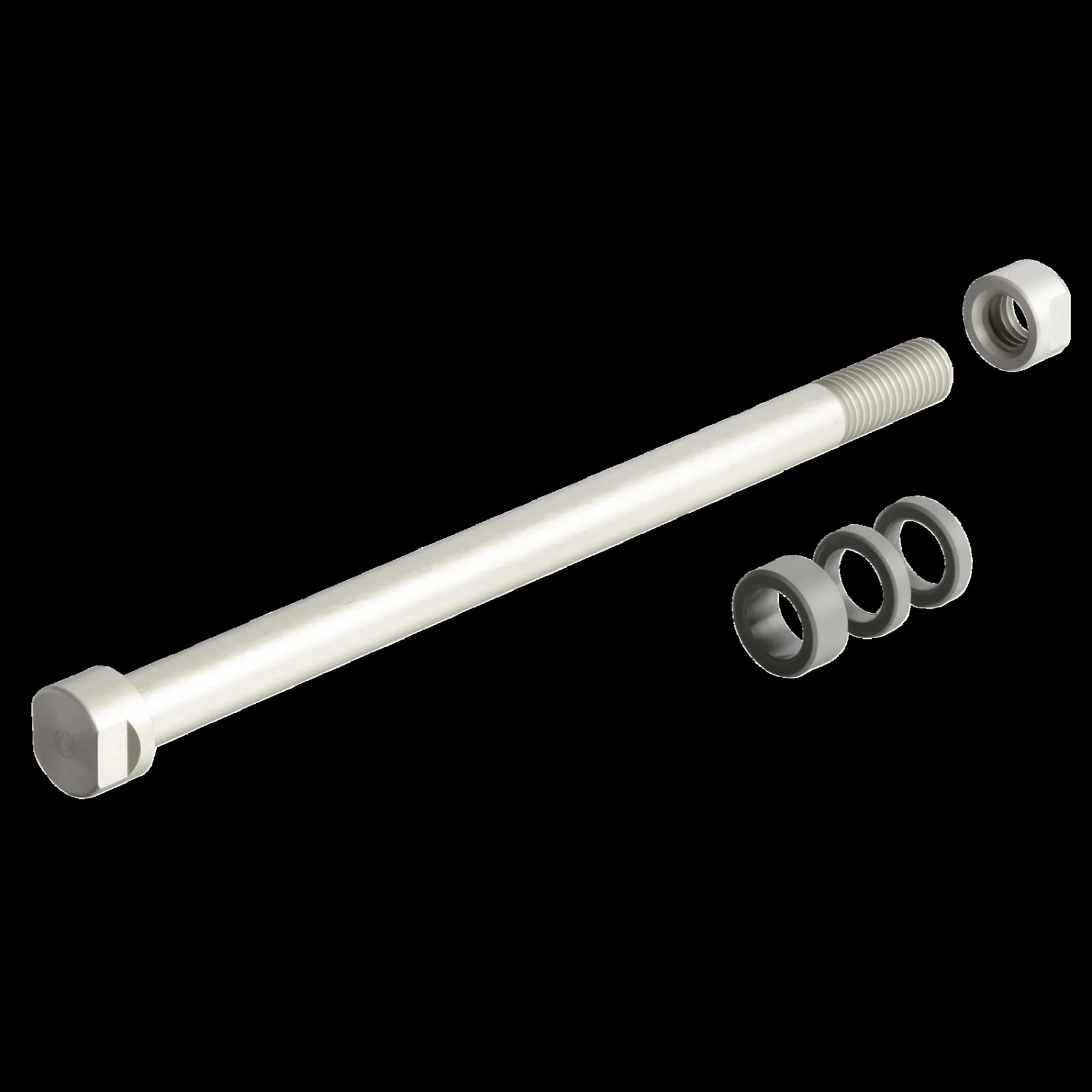 Tacx, E-Thru Axle Skewer 12 Mm Rear Wheel, Axel For Cykelrulle