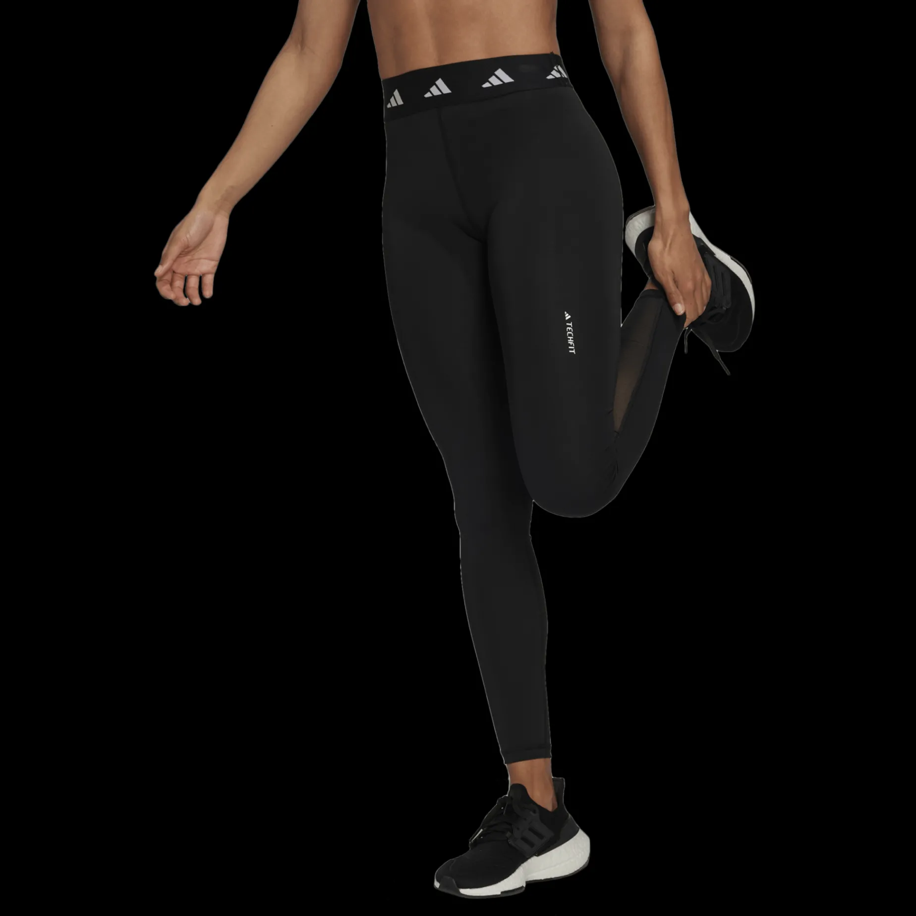 Techfit Long Tights, Traningstights Dam
