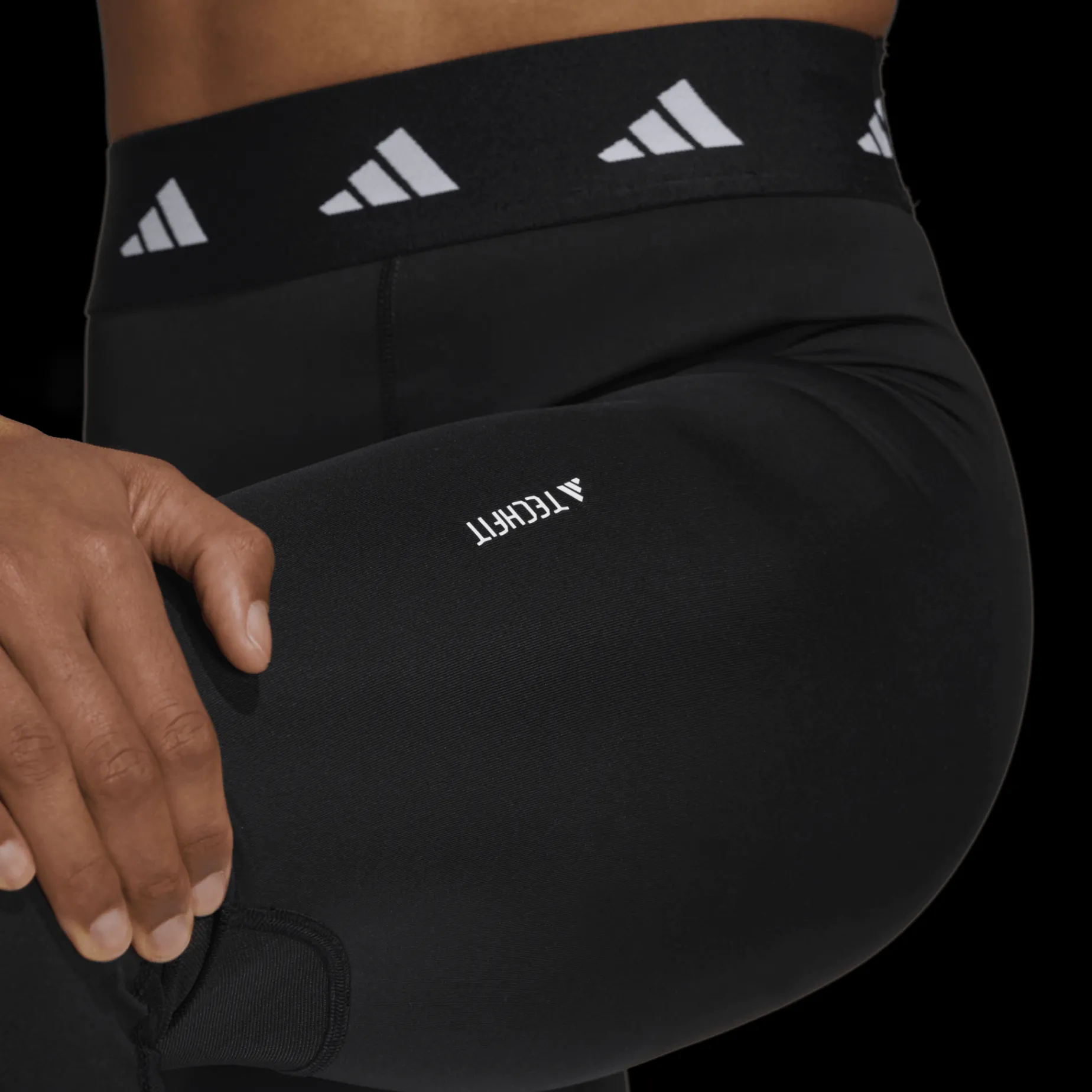 Techfit Long Tights, Traningstights Dam