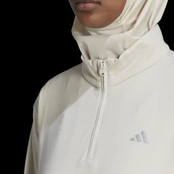 Techfit Warm Quarter-Zip Training Top, Traningstroja Dam