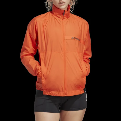 Terrex Multi Wind Jacket, Vindavvisande Vindjacka, Dam