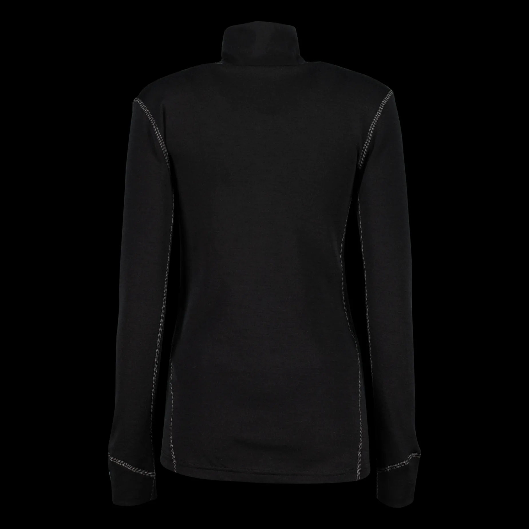Thermo Turtle Neck W/Zip, Ulltroja Dam