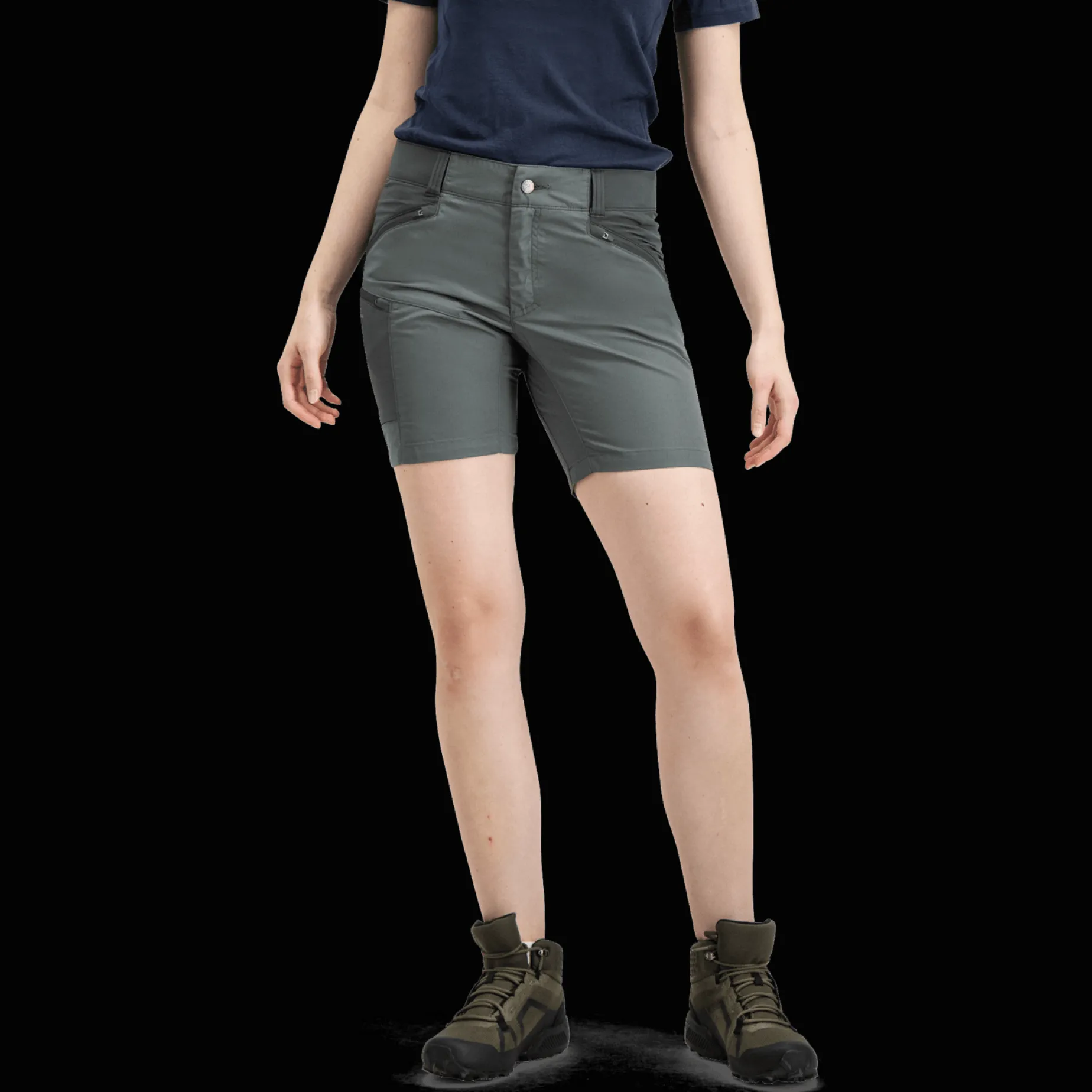 Tived Stretch Hybrid Shorts, Vandringsshorts Dam