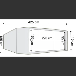 Tiveden 3 Camp, Tunneltalt