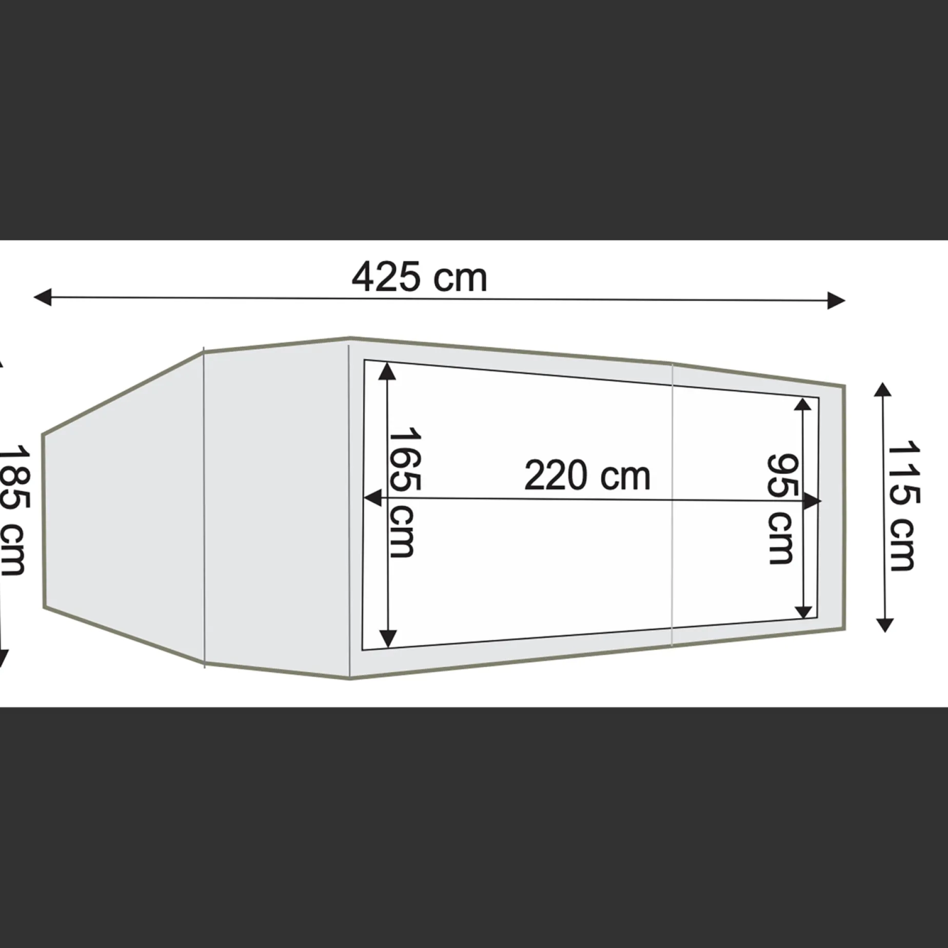 Tiveden 3 Camp, Tunneltalt
